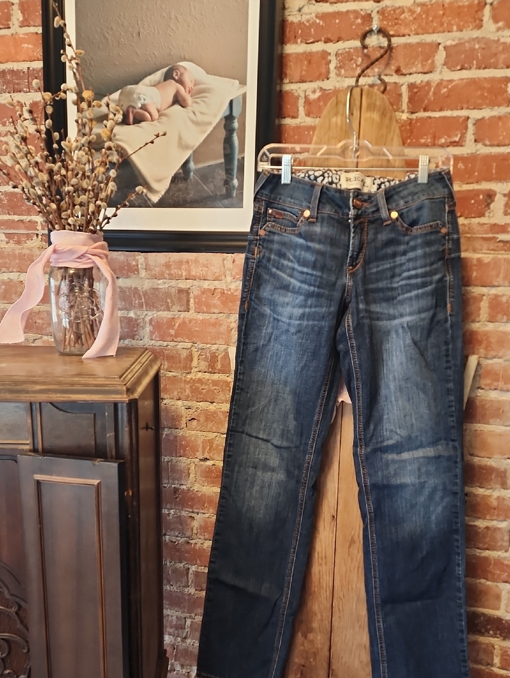 Ariat Women's Dark Blue Straight Leg Jeans 29L